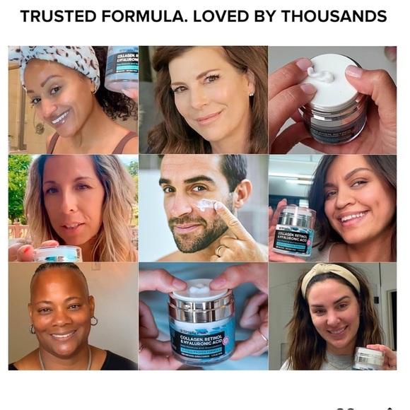 2 pack! Collagen, Retinol & Hyaluronic Acid Cream
- see pics for all details - Picture 8 of 14